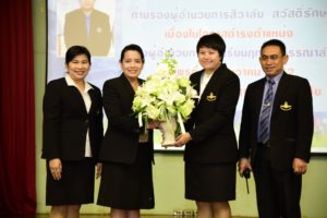Read more about the article ต้อนรับ รองผู้อำนวยสิวาลัย สวัสดิ์รักษา เนื่องในโอกาสย้ายมาดำรงตำแหน่งรองผู้อำนวยกลุ่มบริหารงานบุคคล โรงเรียนฤทธิยะวรรณาลัย