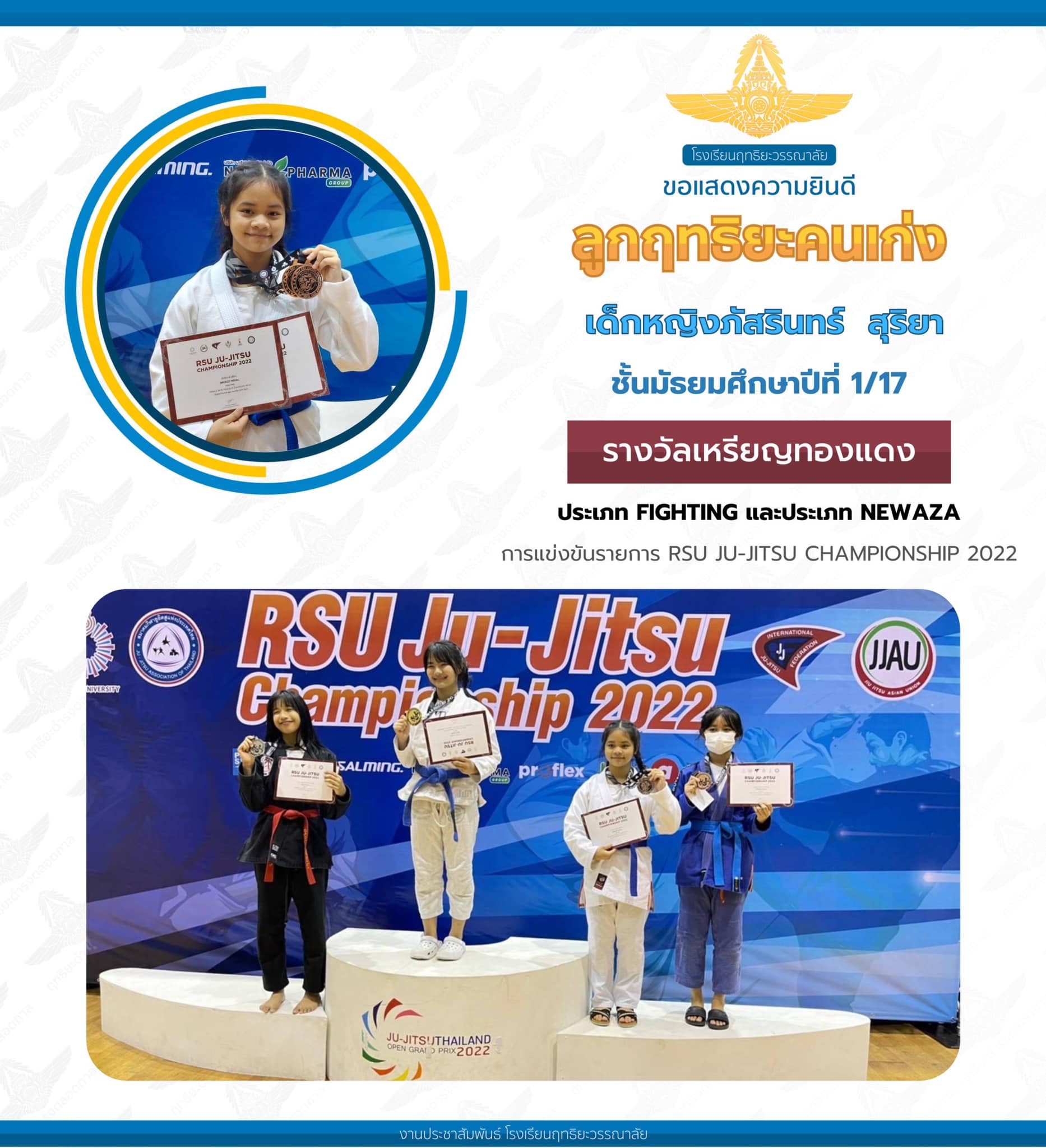 Read more about the article รายการแข่งขัน RSU Ju-Jitsu Championship 2022