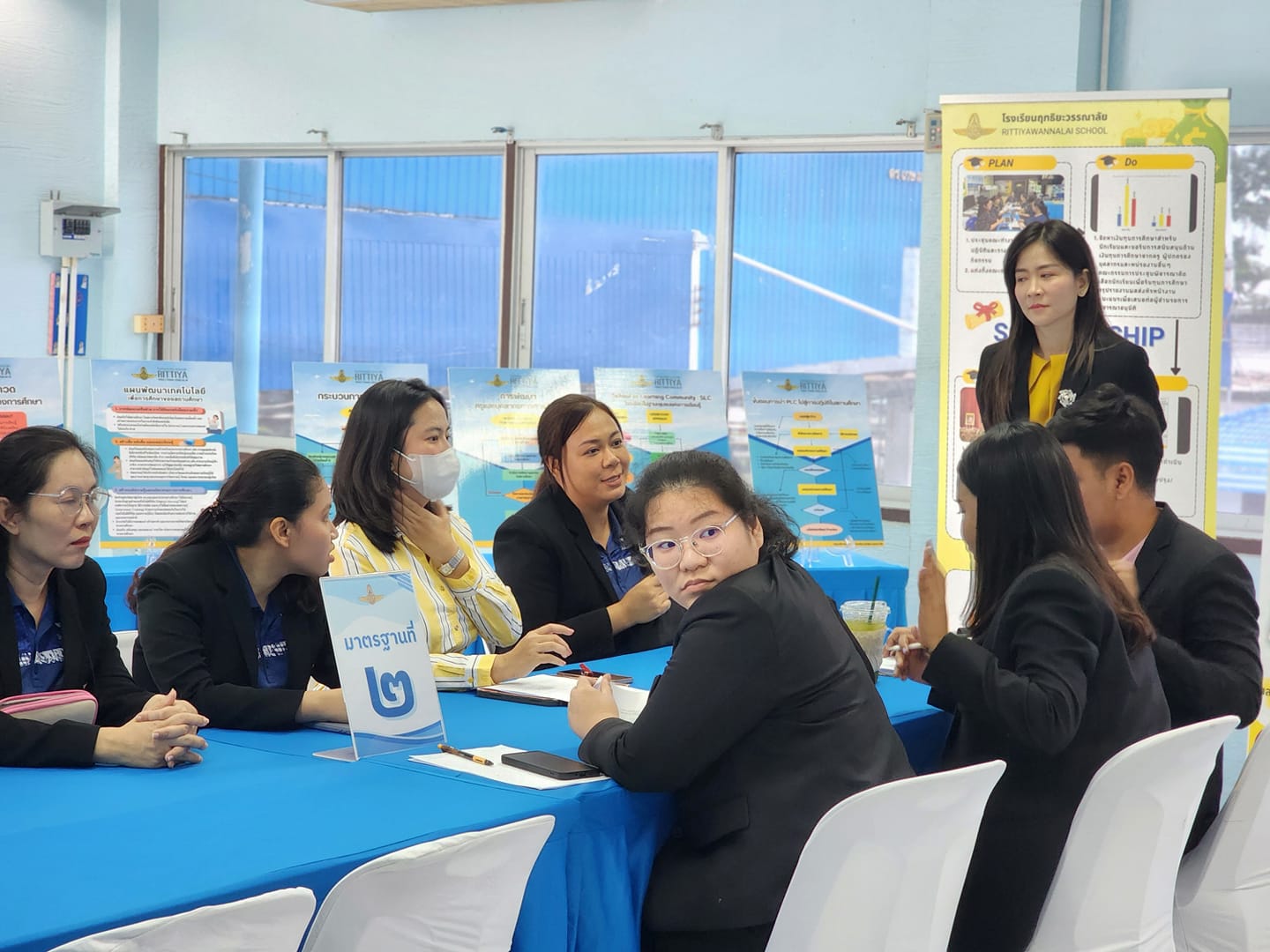 Read more about the article ต้อนรับคณะศึกษาดูงาน การประกันคุณภาพการศึกษา จากโรงเรียนสตรีศรีสุริโยทัย